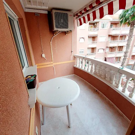 Con Terraza, Piscina Y Playa A 400m Apartment Santa Pola